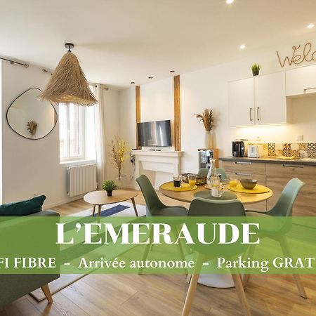 L'Emeraude - 1 A 4P - Wifi Fibre - Parking Gratuit Pont-dʼAin Exteriör bild